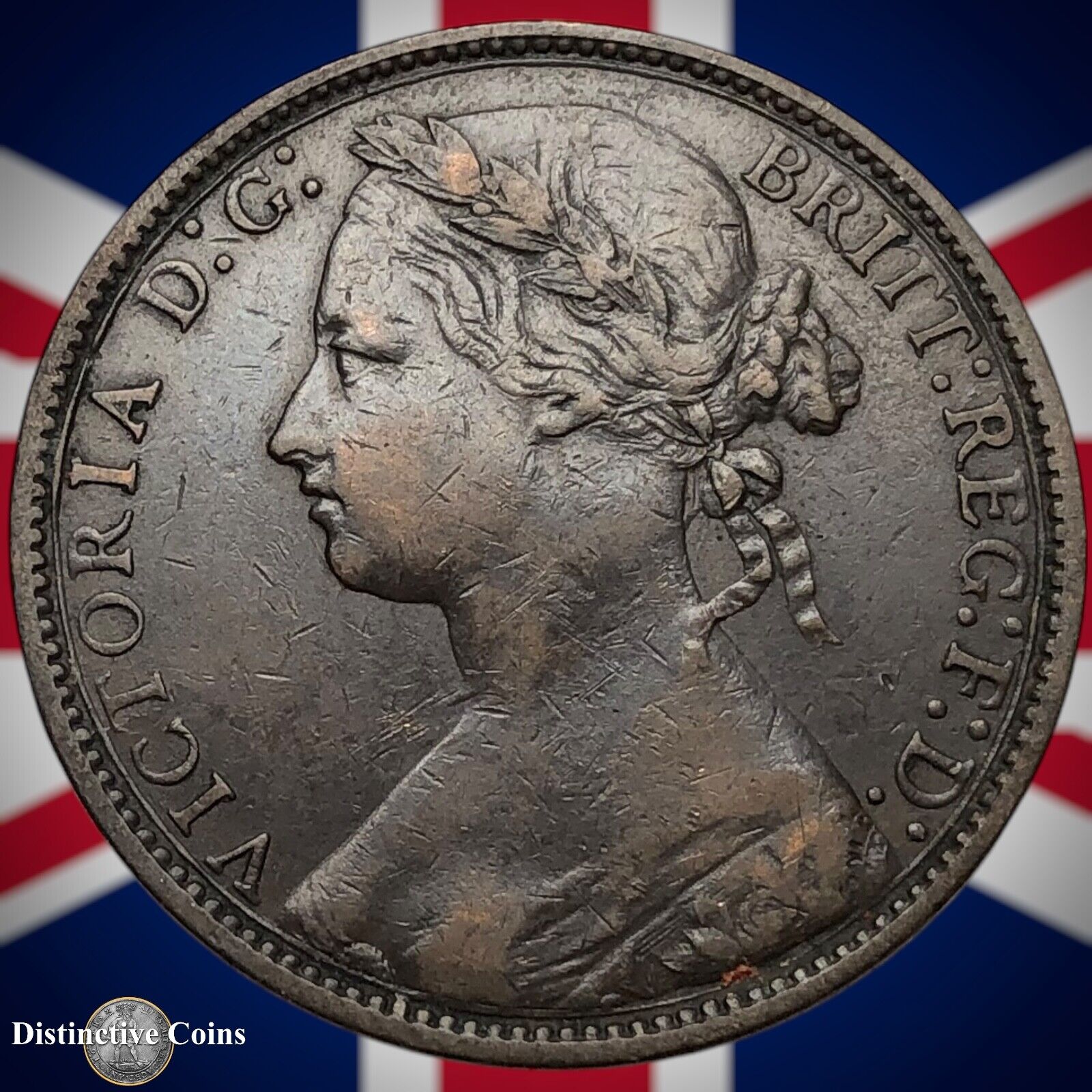 Great Britain 1875 Penny 1d GB6363
