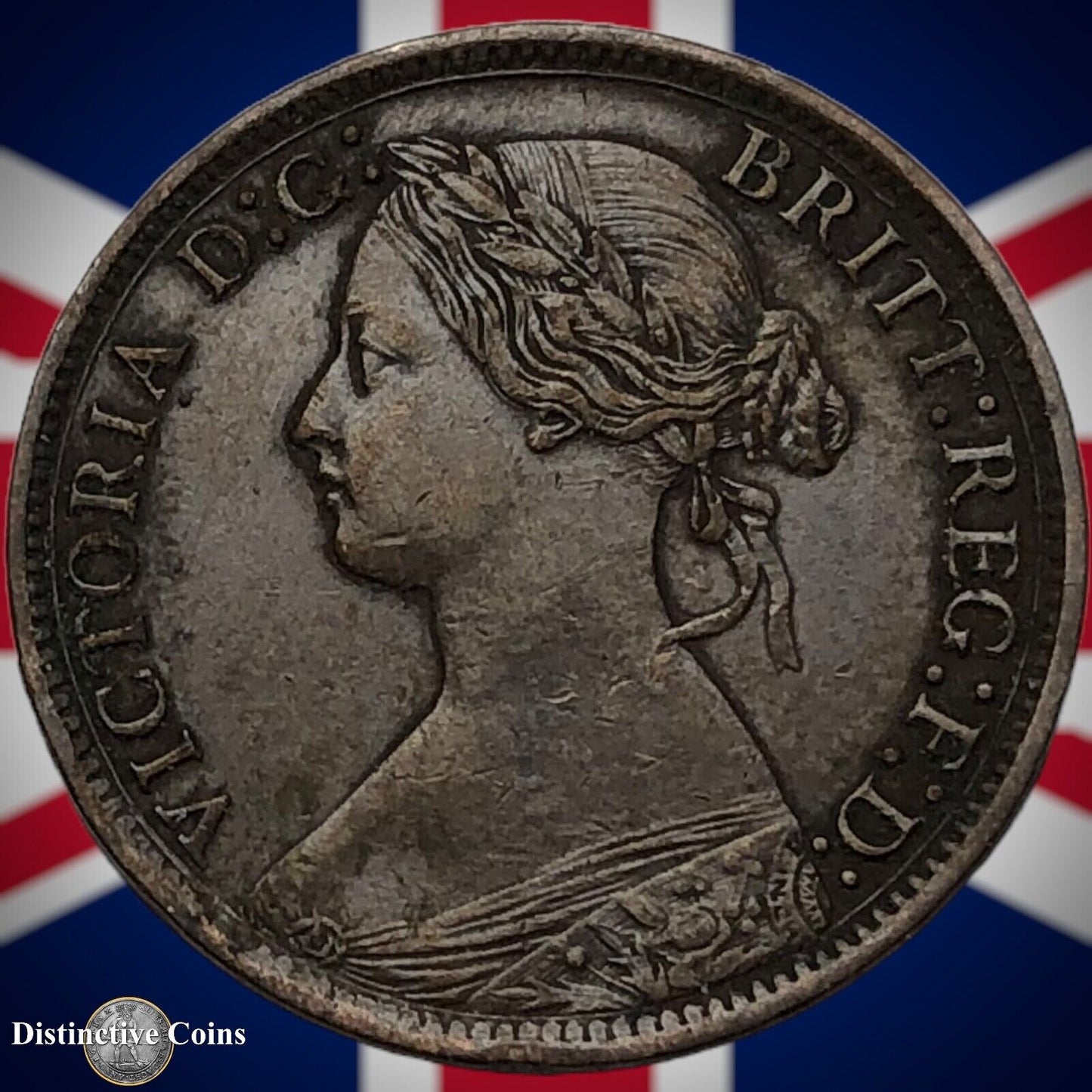 Great Britain 1873 Farthing 1/4d GB3674