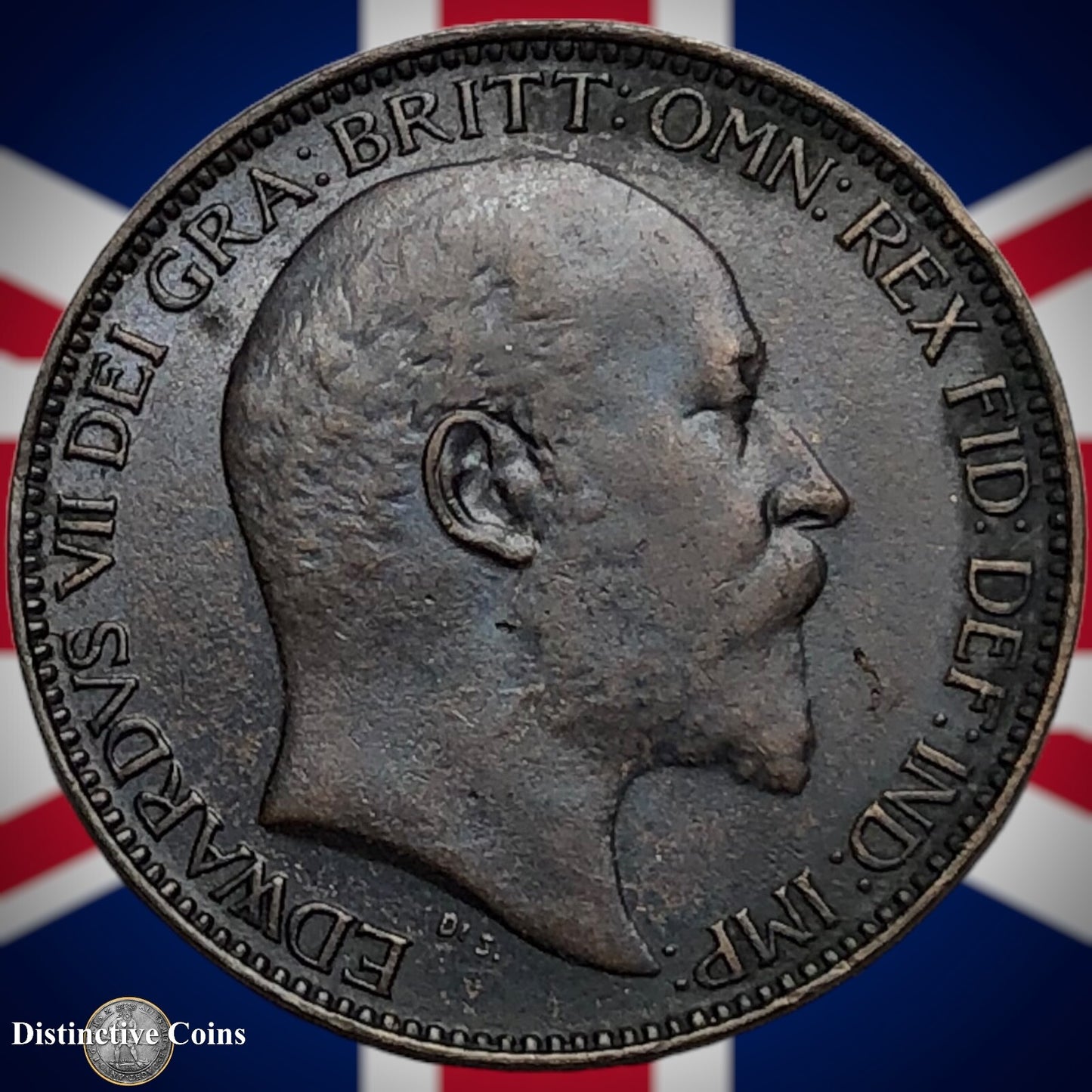 Great Britain 1908 Farthing 1/4d GB4616