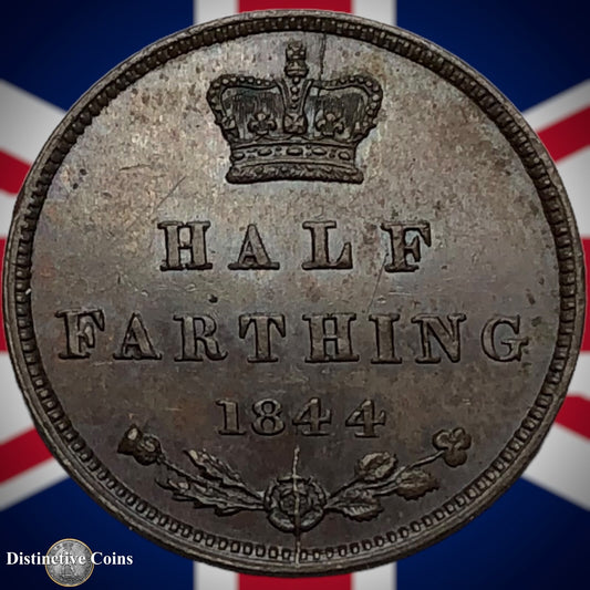 Great Britain 1844 Half Farthing 1/2 Penny GB3132