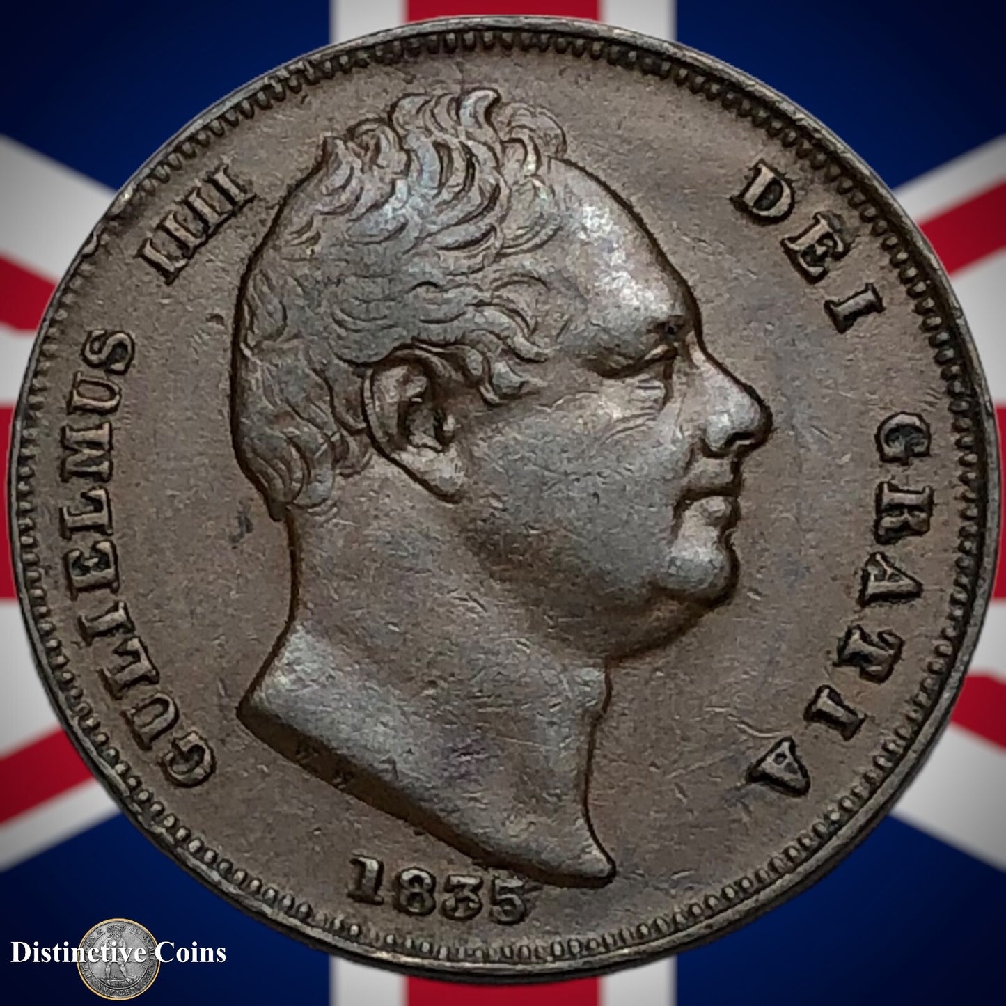 Great Britain 1835 Farthing 1/4d GB3379