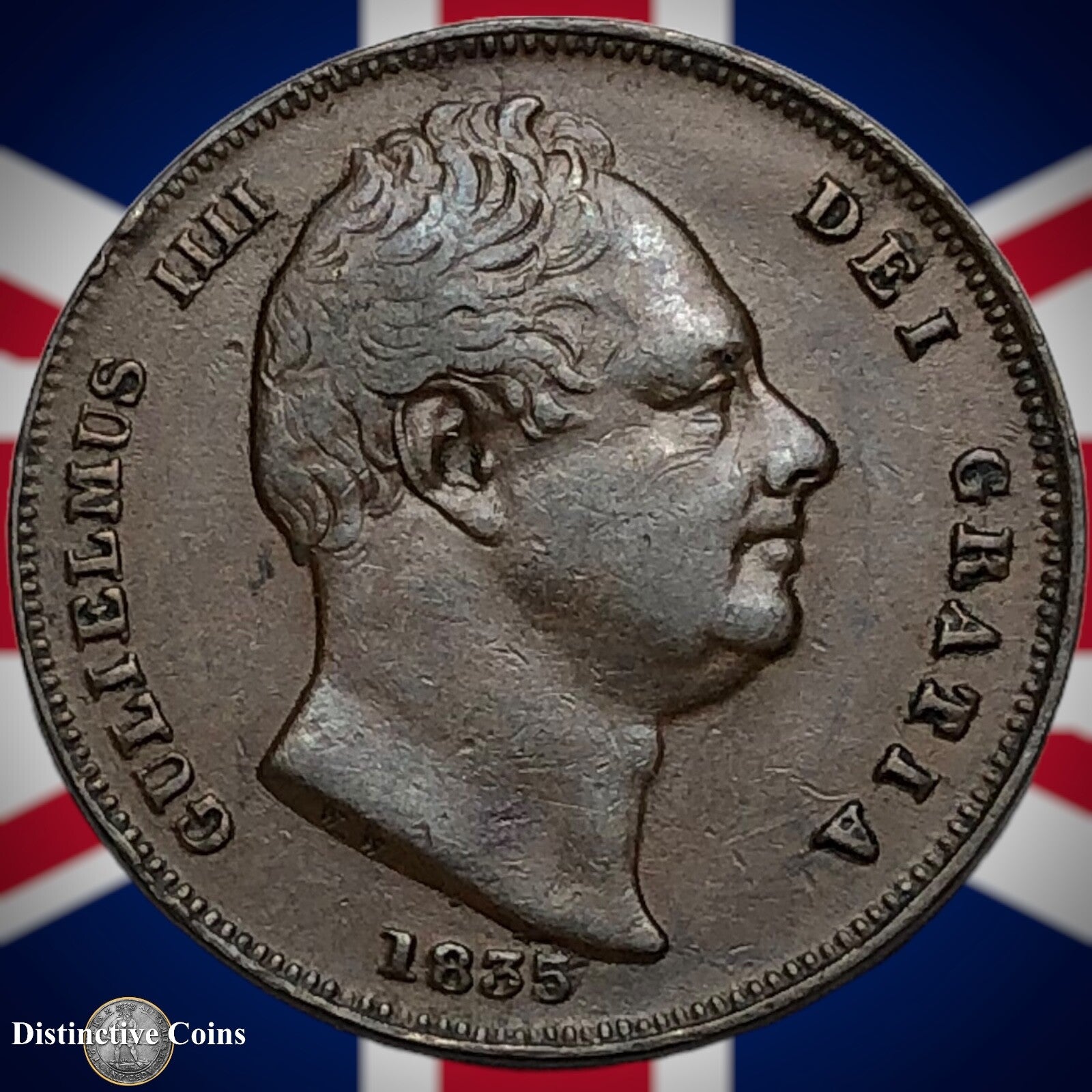 Great Britain 1835 Farthing 1/4d GB3379