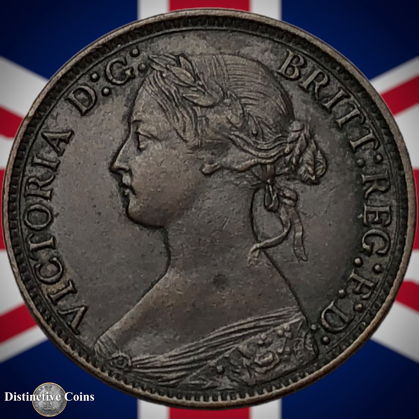 Great Britain 1873 Farthing 1/4d GB3690