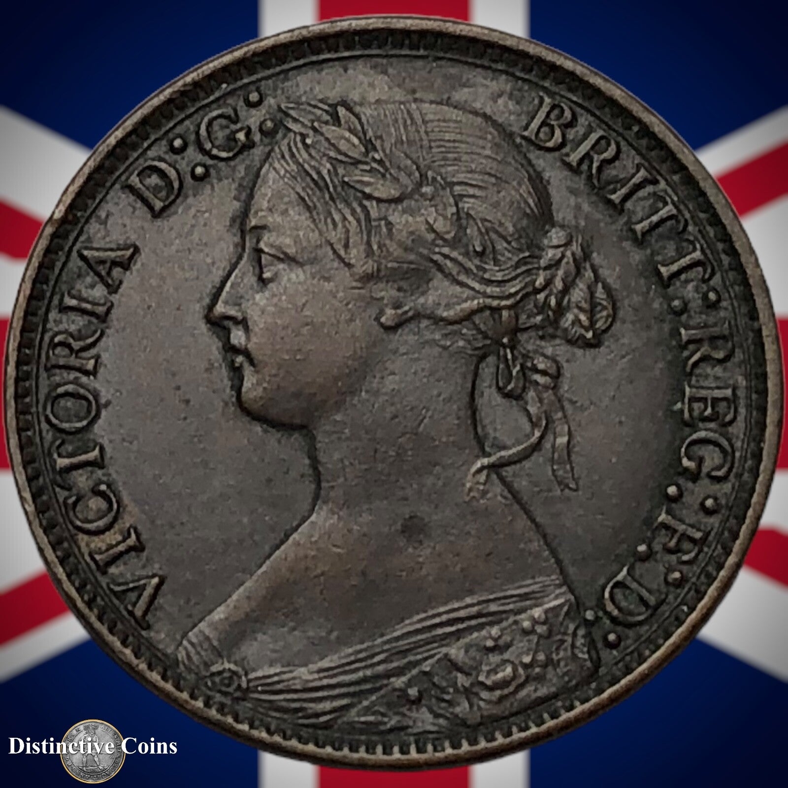 Great Britain 1873 Farthing 1/4d GB3690