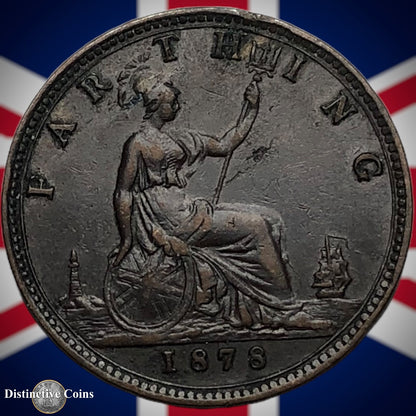 Great Britain 1878 Farthing 1/4d GB3782