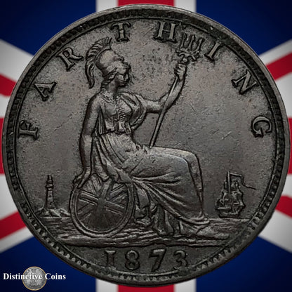 Great Britain 1873 Farthing 1/4d GB3703