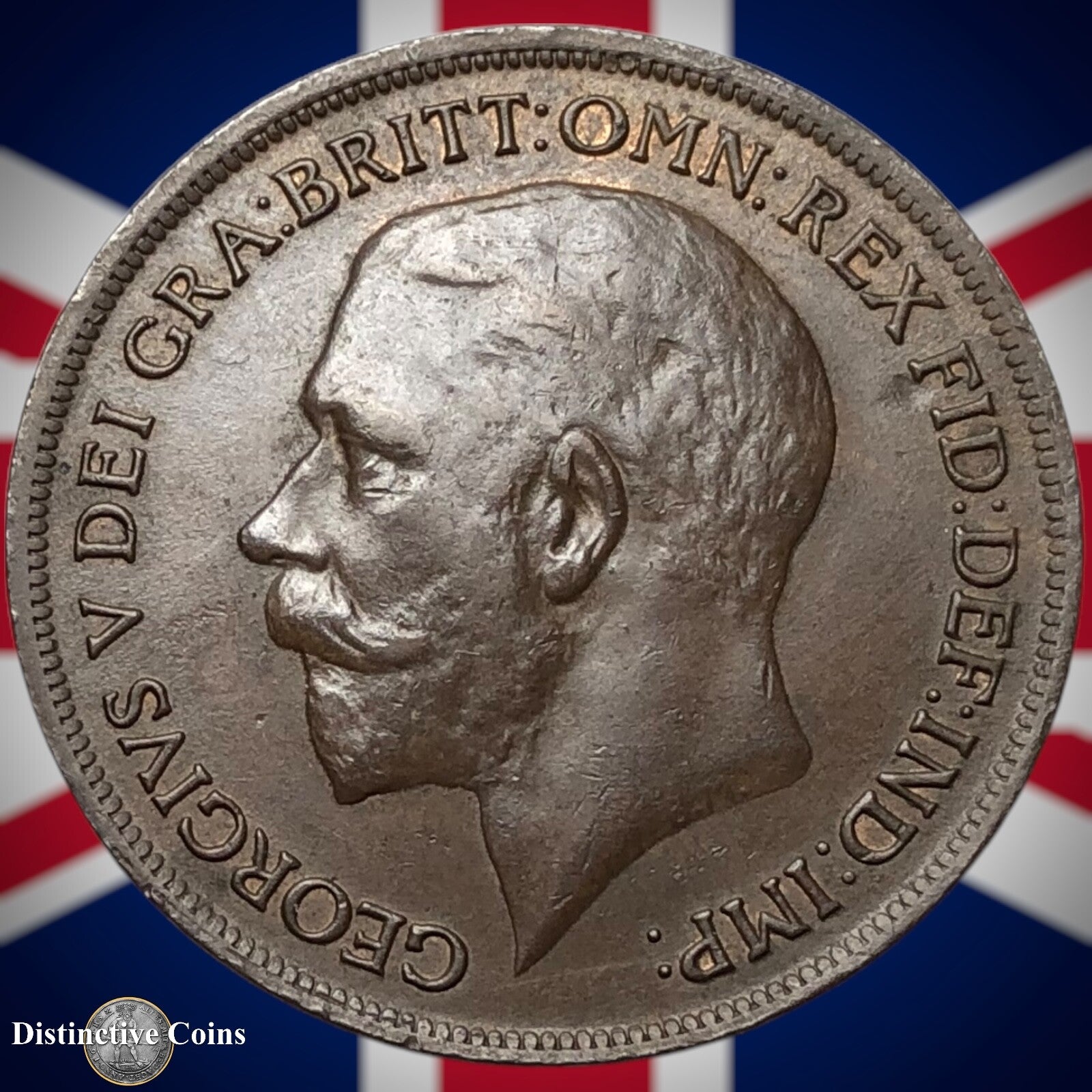 Great Britain 1919 Penny 1d GB6916