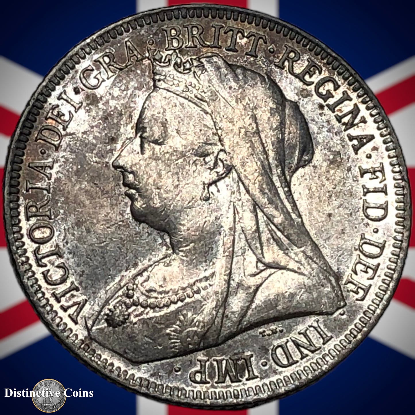 Great Britain 1900 British One Shilling GB0730