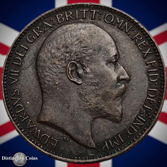 Great Britain 1905 Farthing 1/4d GB4578