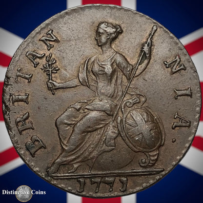 Great Britain 1771 Half Penny 1/2d GB5106