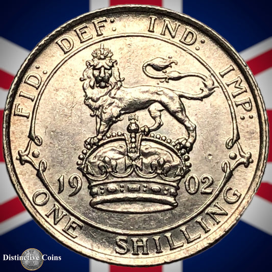 Great Britain 1902 British One Shilling GB0755