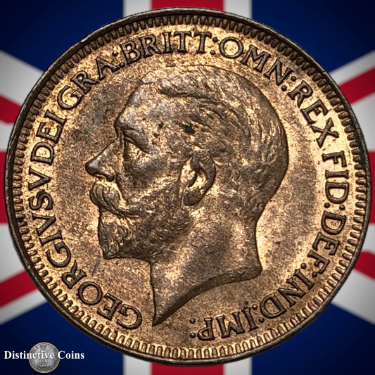 Great Britain 1929 Farthing 1/4d GB4881
