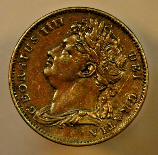 Great Britain 1825  Farthing   A053