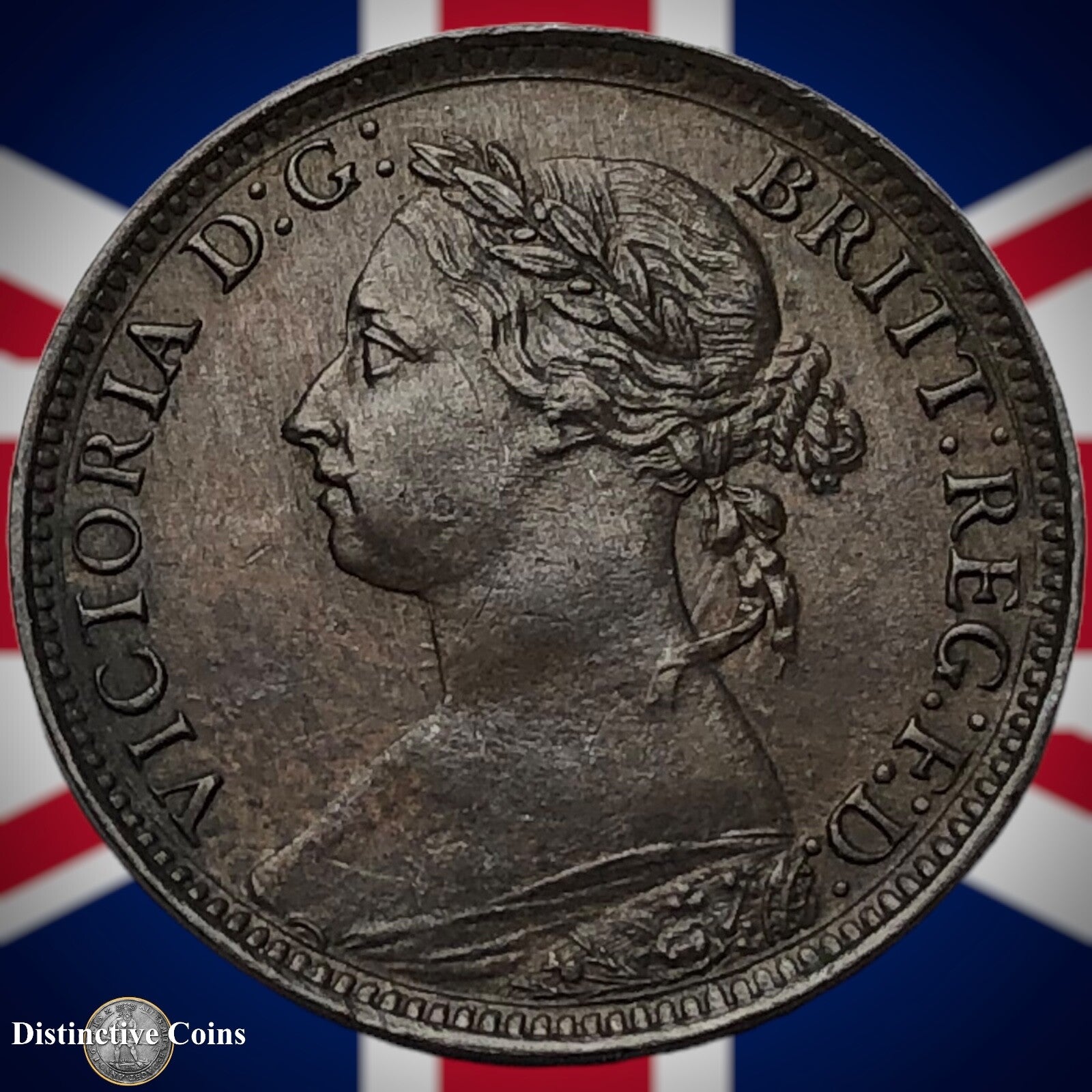 Great Britain 1887 Farthing 1/4d GB4251