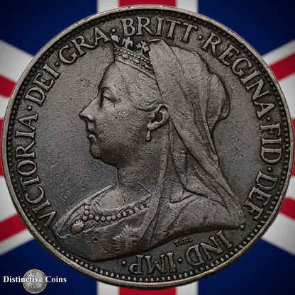 Great Britain 1896 Farthing 1/4d GB4424