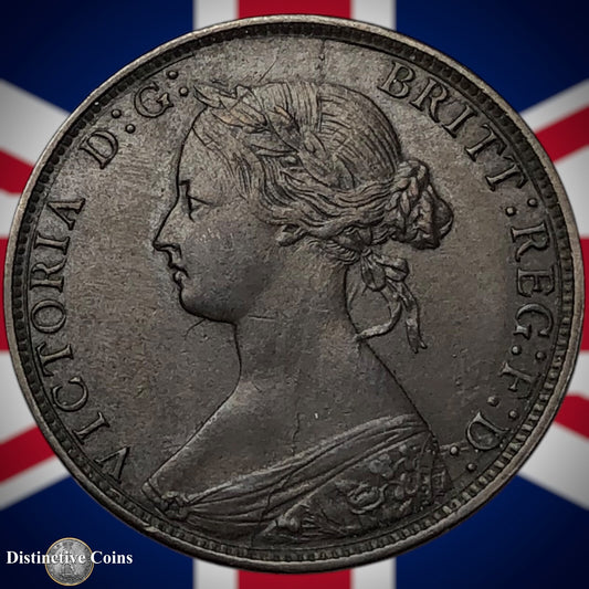 Great Britain 1870 Half Penny 1/2d GB5491