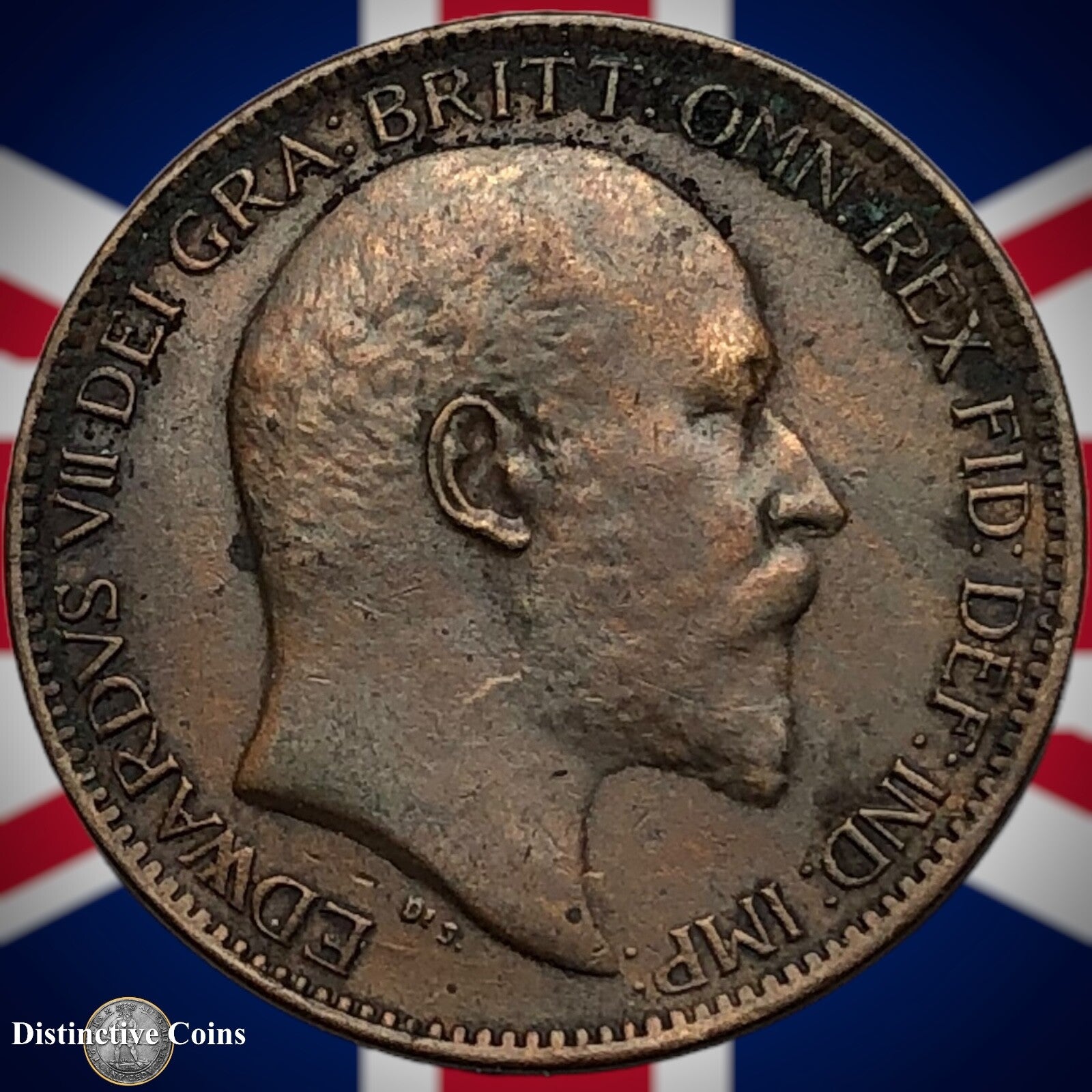 Great Britain 1908 Farthing 1/4d GB4609