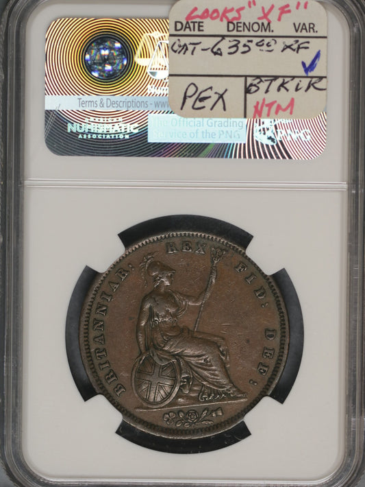 Great Britain 1831 Penny K-707 NGC VF35 BN