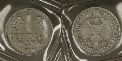 Germany 1964 G 8 Piece Proof Set only 600 Piece