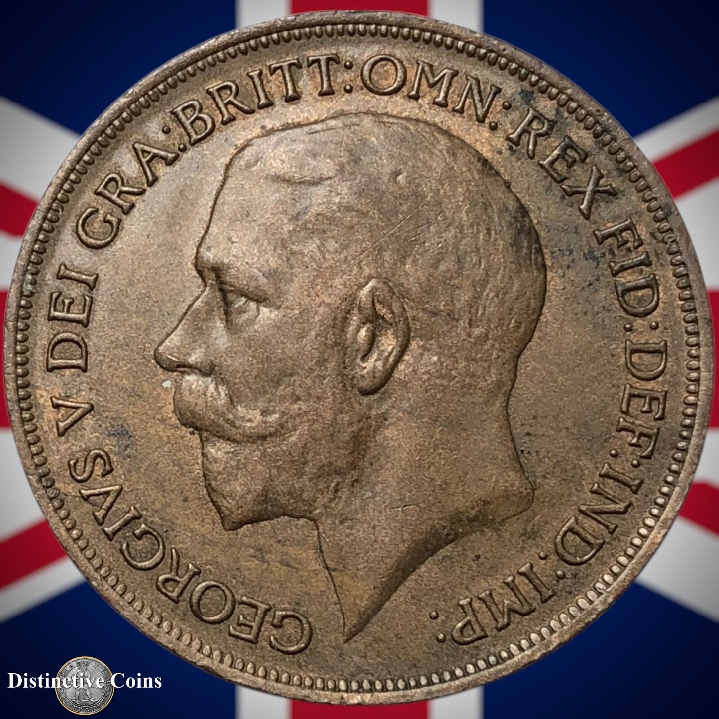 Great Britain 1919 Penny 1d GB6920