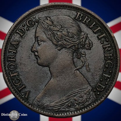 Great Britain 1865 Farthing 1/4d GB3525