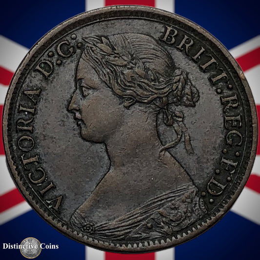 Great Britain 1865 Farthing 1/4d GB3525