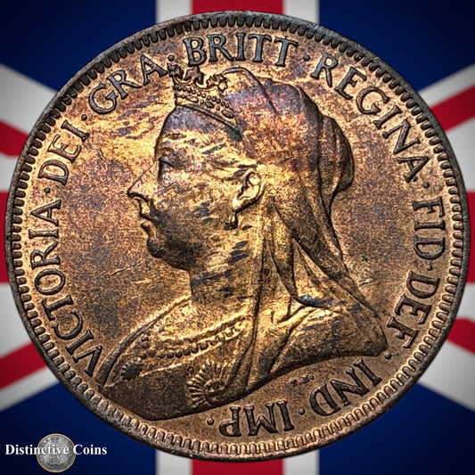 Great Britain 1901 Half Penny 1/2d GB5768