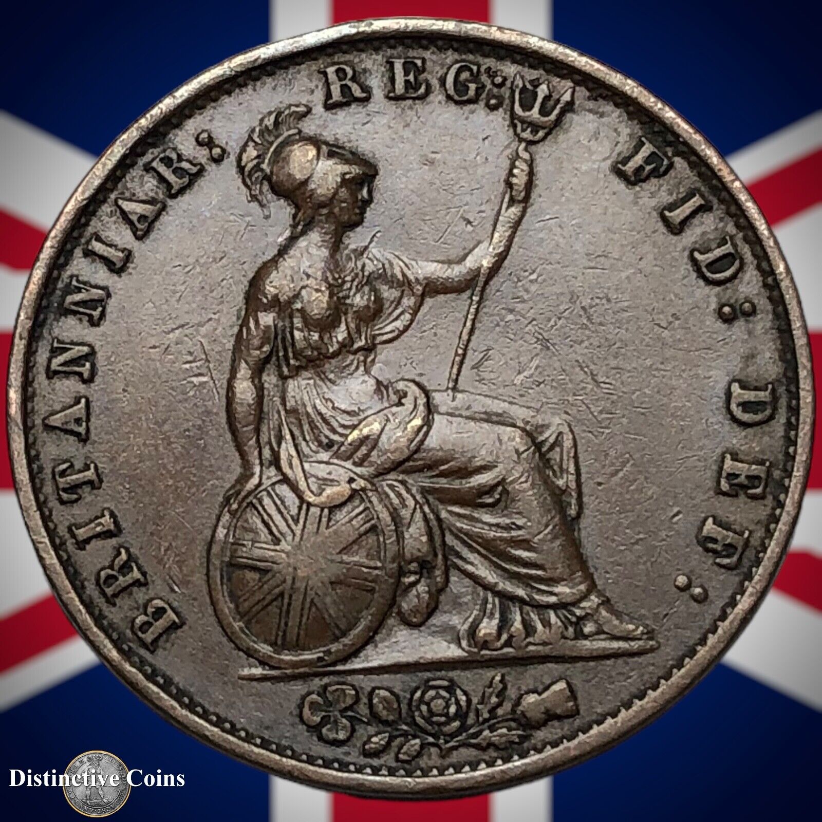 Great Britain 1854 Half Penny 1/2d GB5292