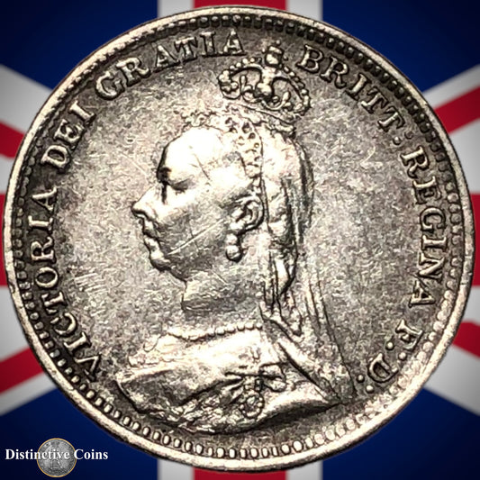 Great Britain 1893 Three Pence GB2013