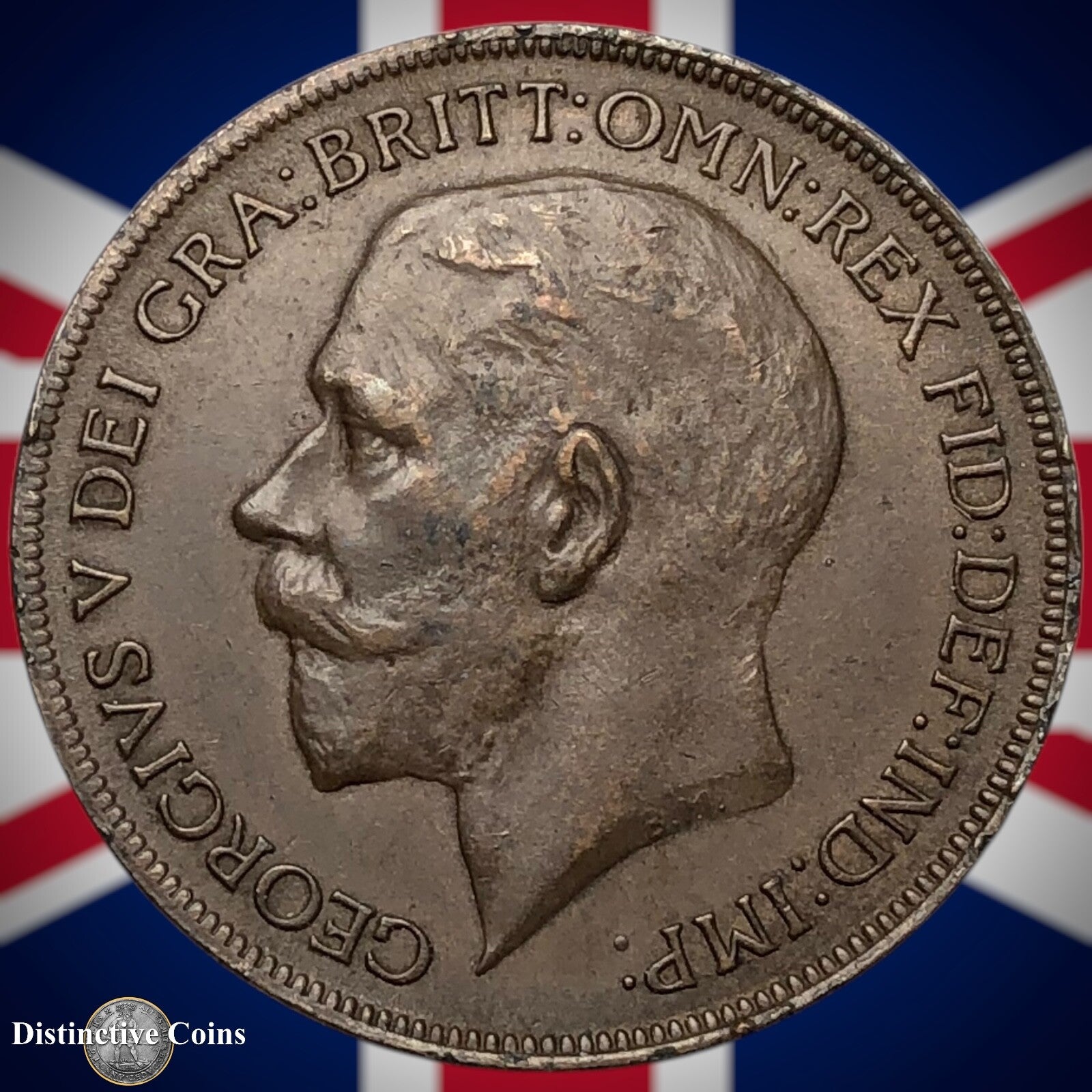 Great Britain 1922 Penny 1d GB7009