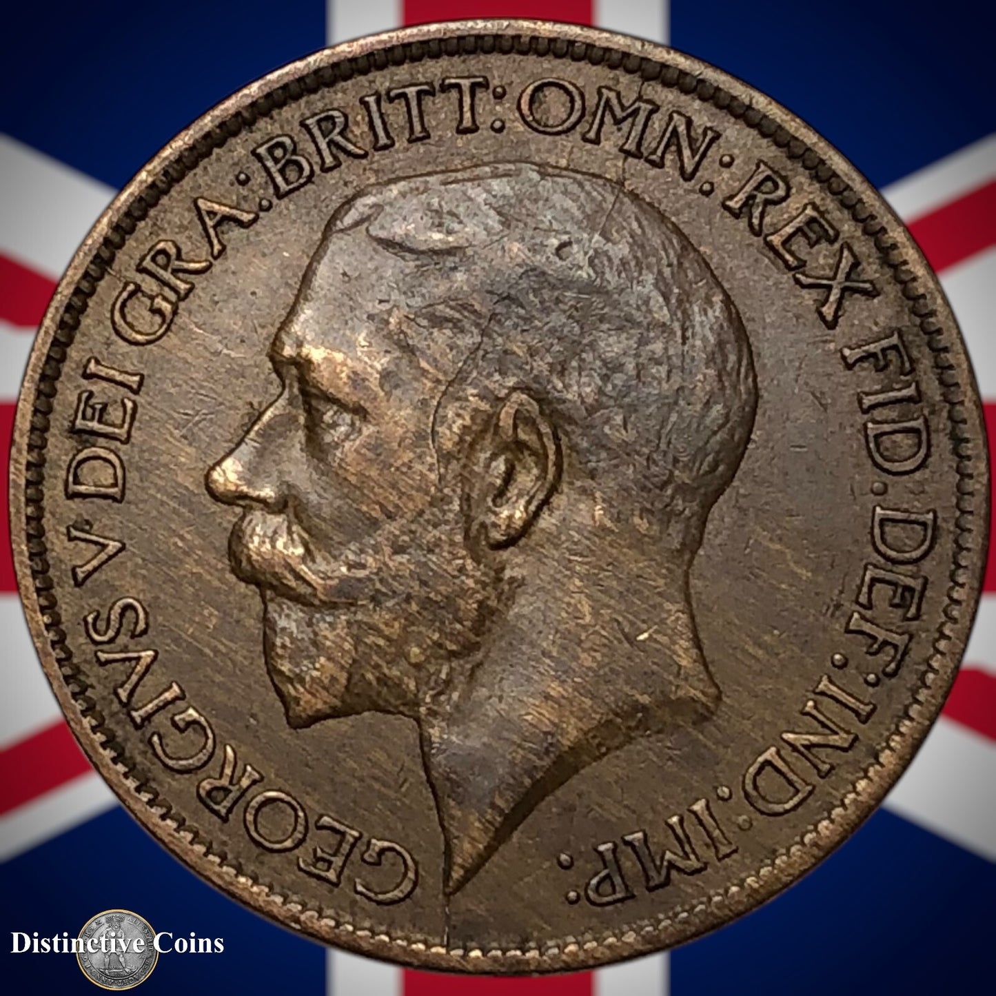 Great Britain 1921 Half Penny 1/2d GB5878