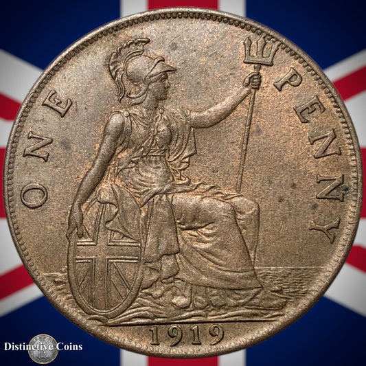 Great Britain 1919 Penny 1d GB6920