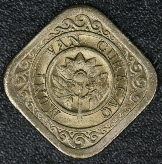 Curacao 1948 5 Cents BU Gem   A2695