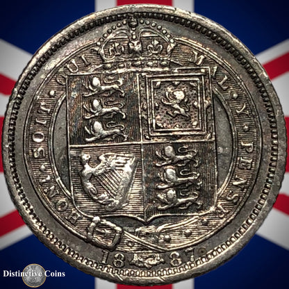 Great Britain 1887 Six Pence GB2687