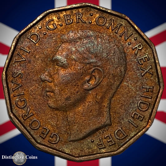 Great Britain 1950 Three Pence GB2487