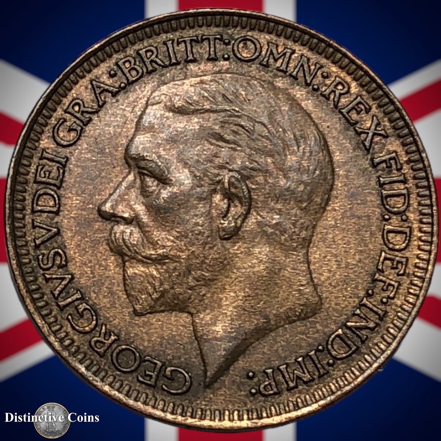 Great Britain 1929 Farthing 1/4d GB4882