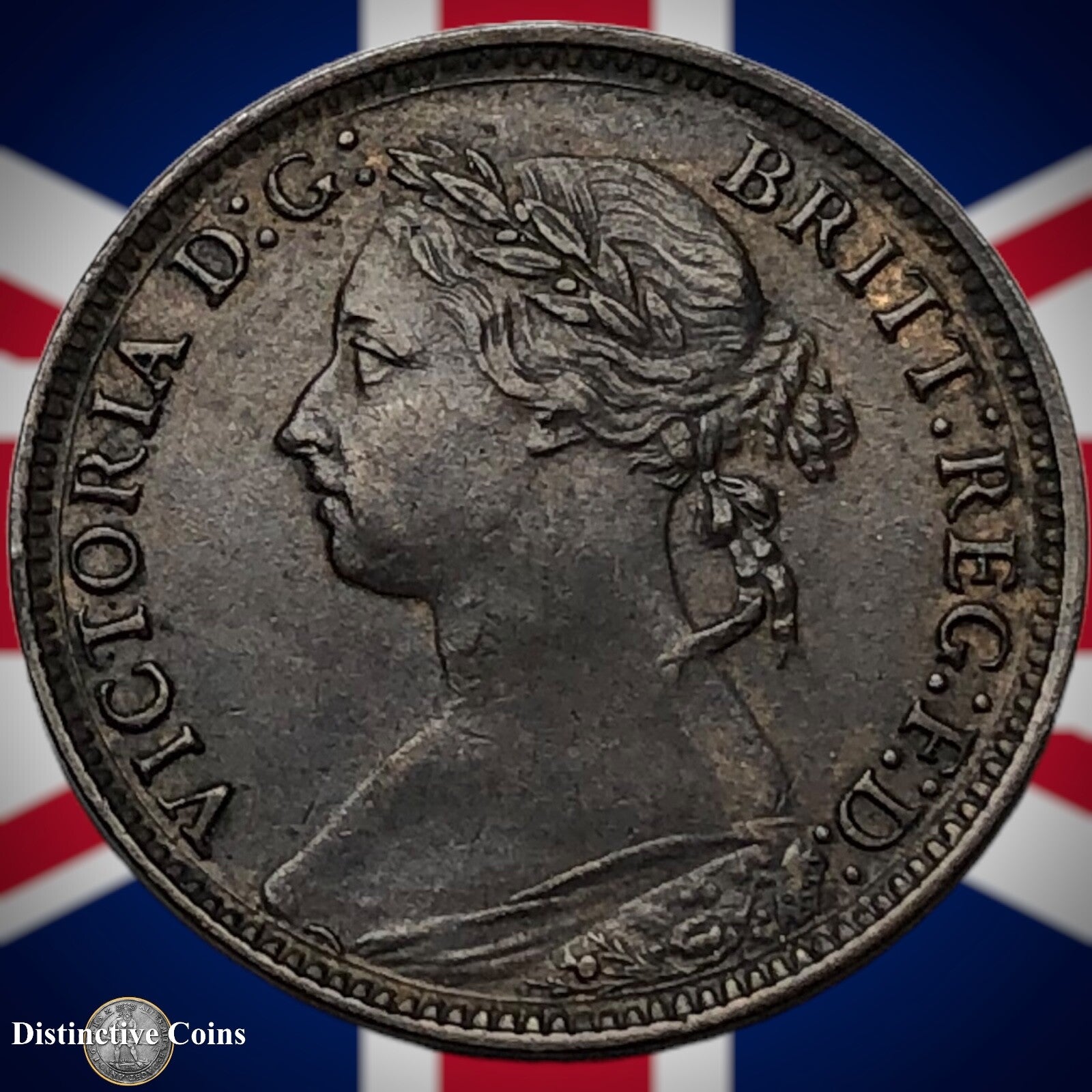 Great Britain 1881 H Farthing 1/4d GB3964