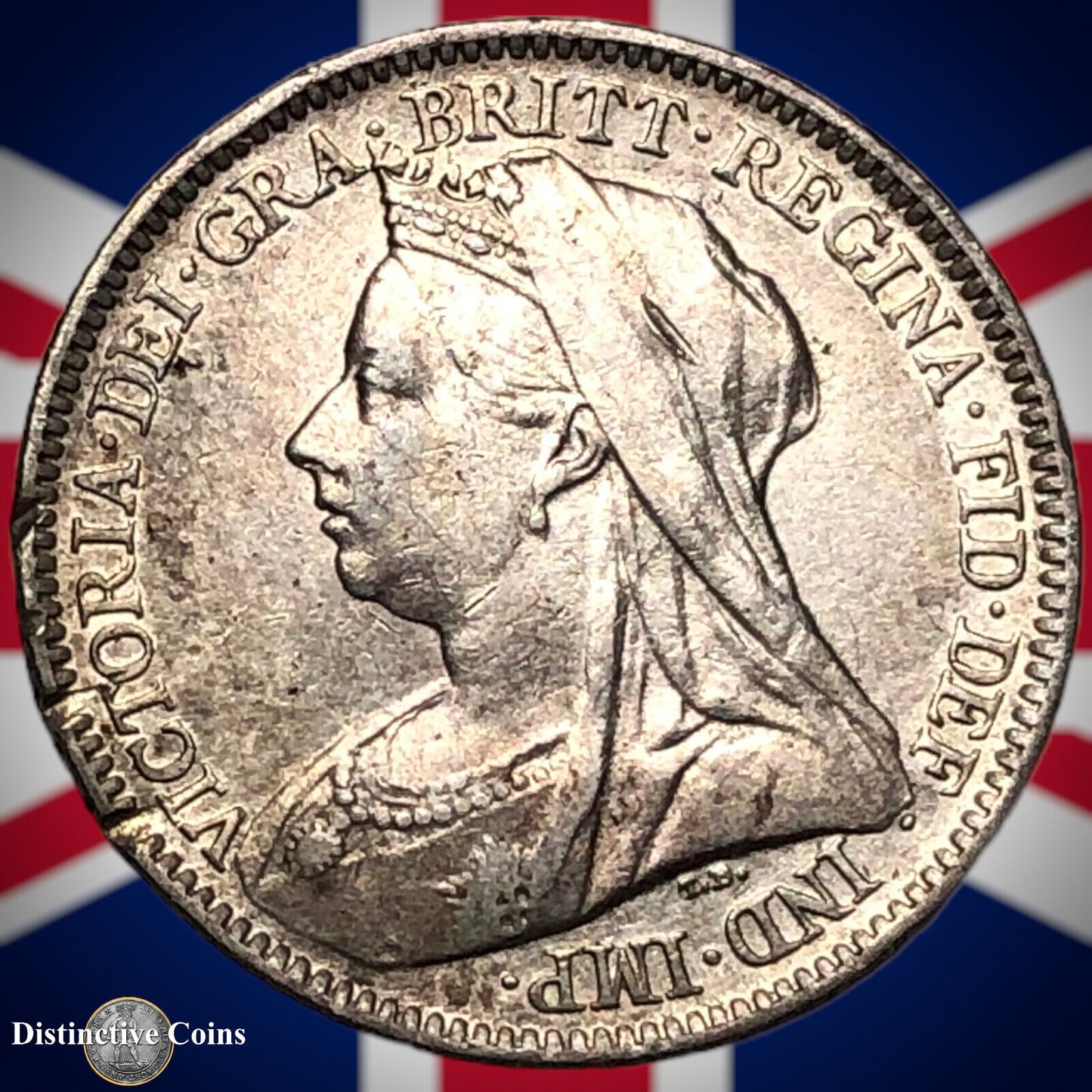 Great Britain 1898 Six Pence GB2793