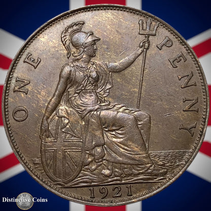 Great Britain 1921 Penny 1d GB6985