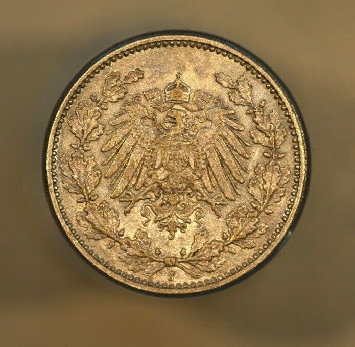 Germany 1900 J Pfennig  Scarce Type  XF / AU  A207