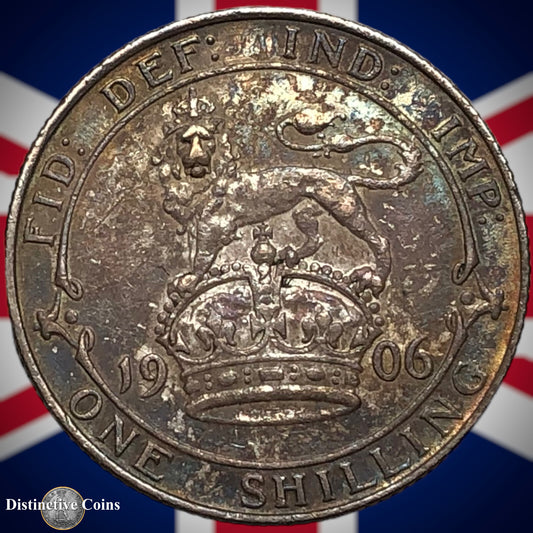 Great Britain 1906 British One Shilling GB0803