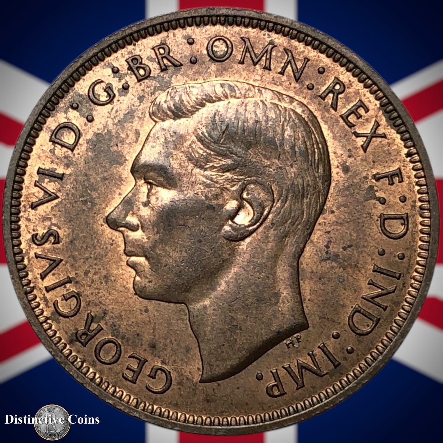 Great Britain 1939 Penny 1d GB7225
