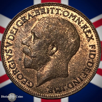 Great Britain 1924 Farthing 1/4d GB4794