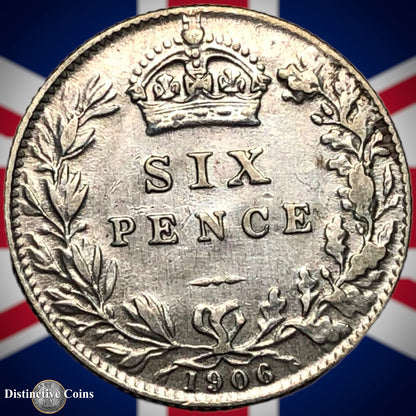 Great Britain 1906 Six Pence GB1528