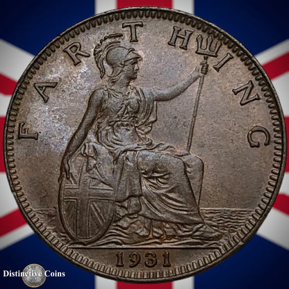 Great Britain 1931 Farthing 1/4d GB4904