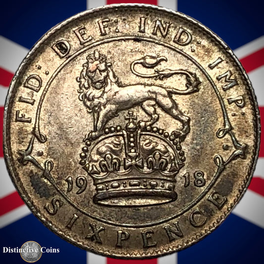 Great Britain 1918 Six Pence GB1617