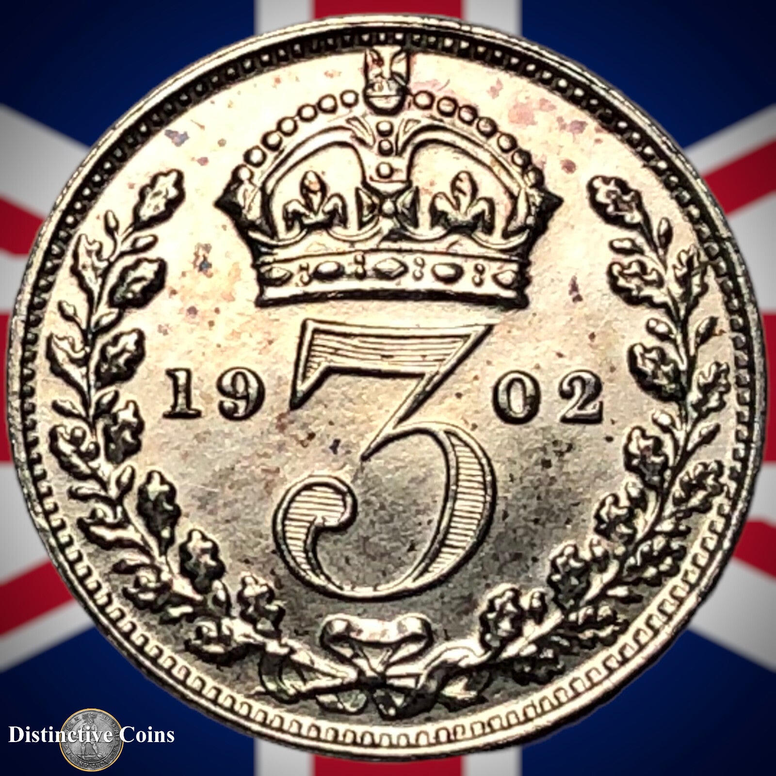 Great Britain 1902 Three Pence GB2088