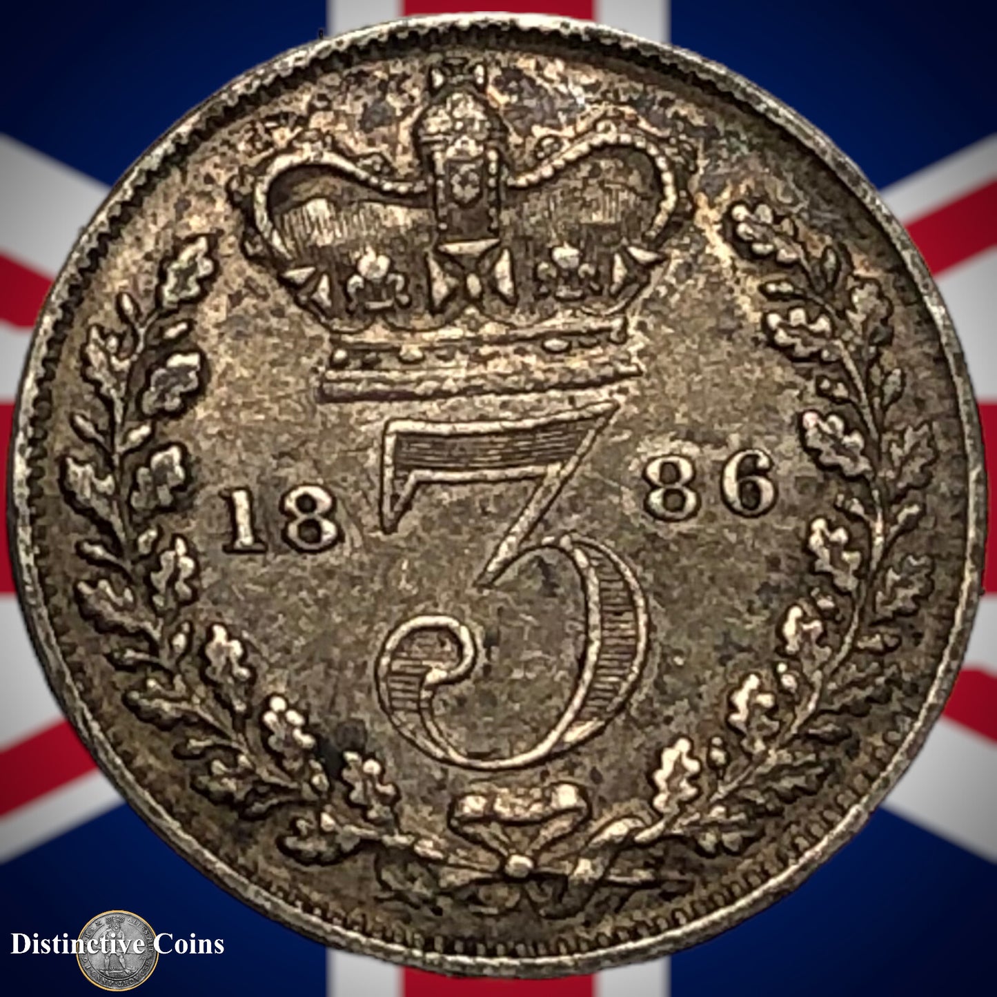 Great Britain 1886 Three Pence GB1956