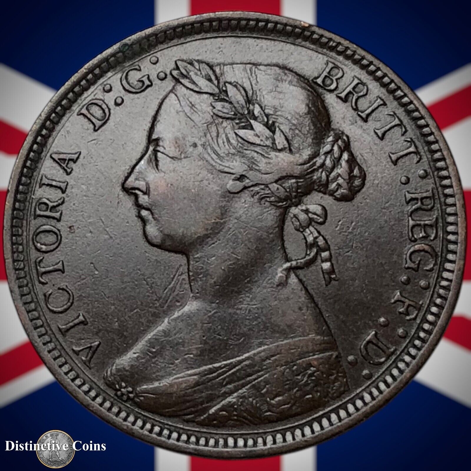 Great Britain 1891 Half Penny 1/2d GB5680