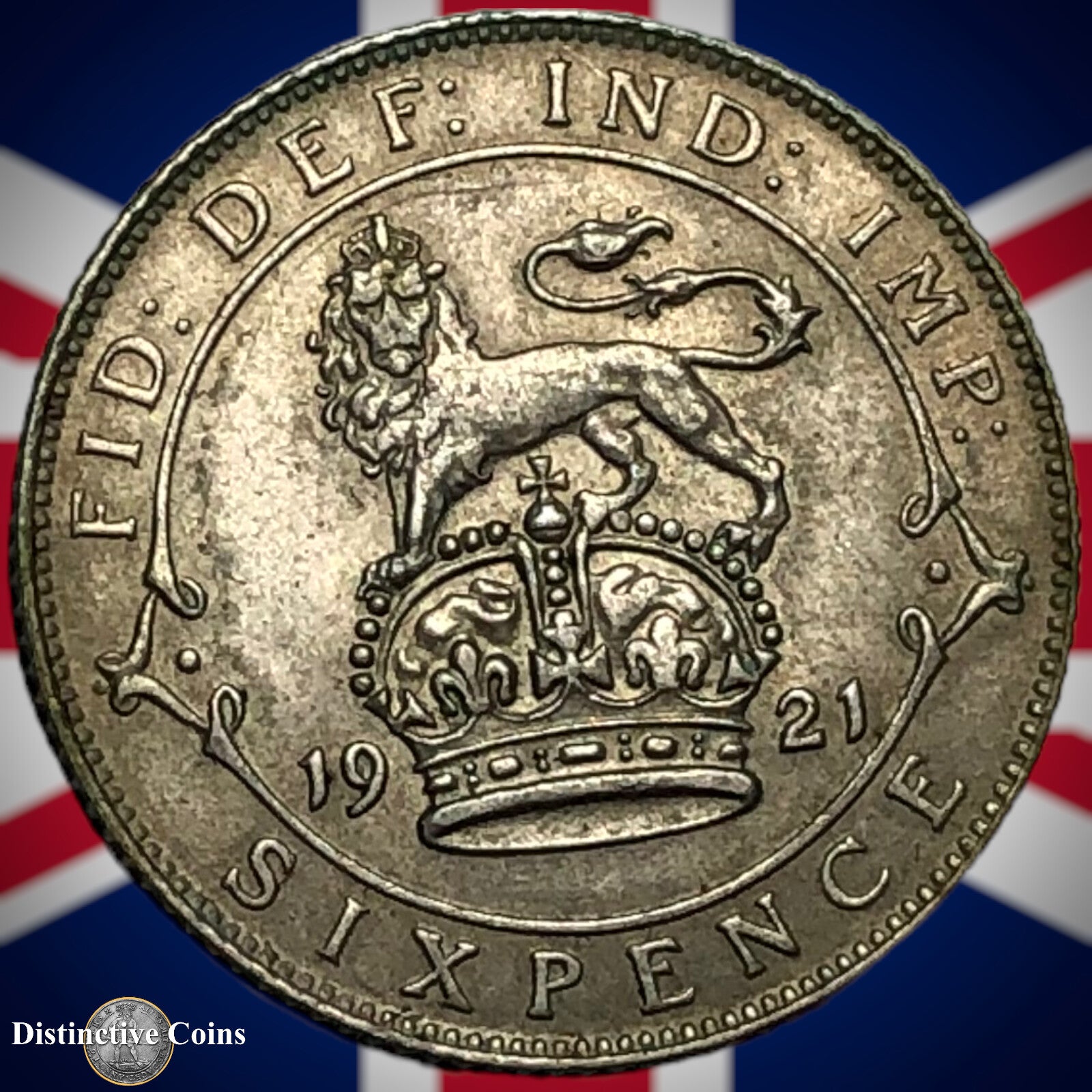 Great Britain 1921 Six Pence GB1645